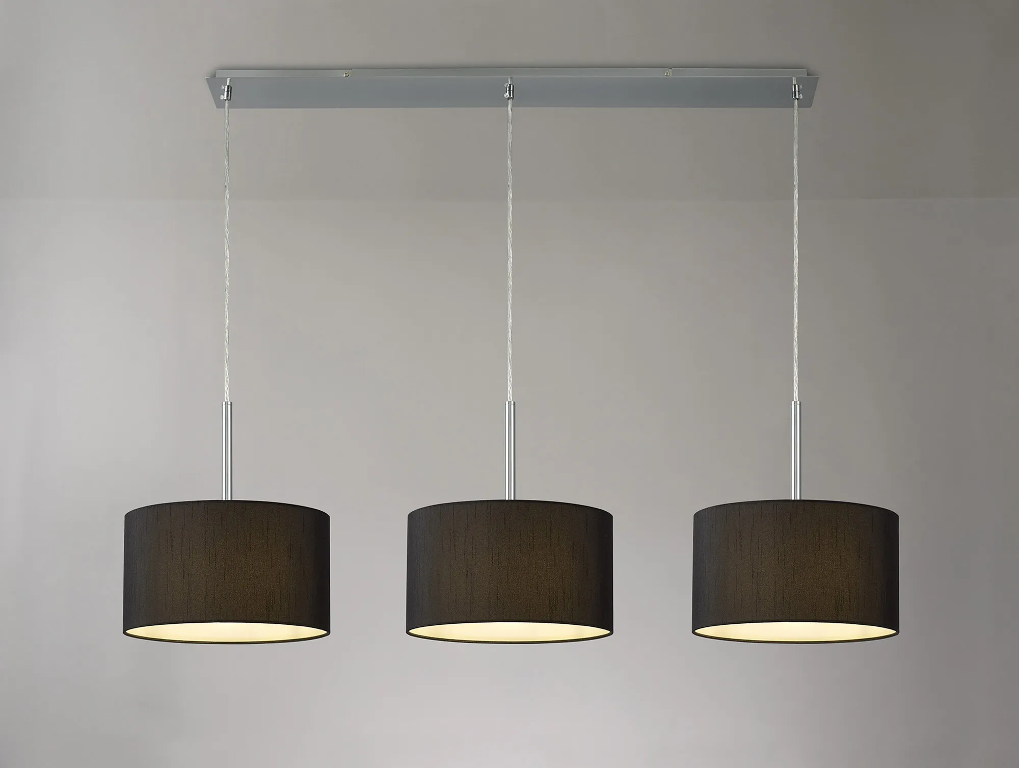Baymont 30cm Shade 3 Light Pendant DK0559  Deco Baymont CH BL